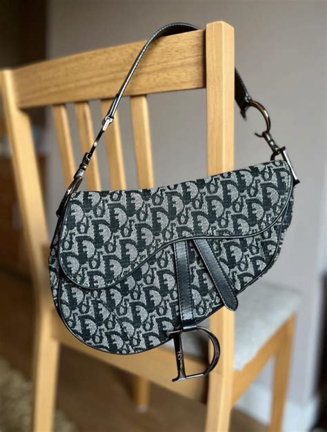 second hand dior saddle bag|vintage Dior saddle bag price.